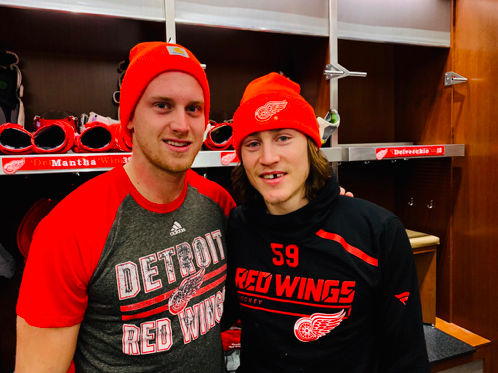 Anthony Mantha...aurait le même problème que Nikita Scherbak...