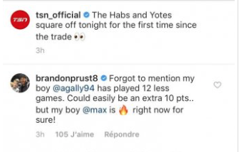 Après avoir amené Galchenyuk dans la débauche...