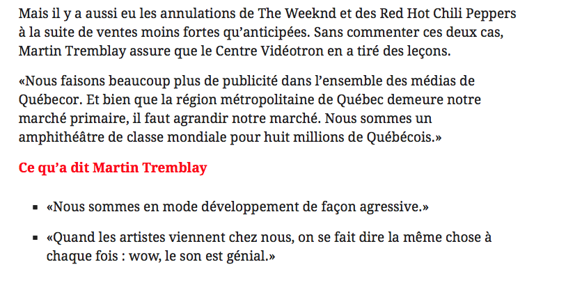 Après que PKP ait FOURRÉ la population de la ville de Québec...