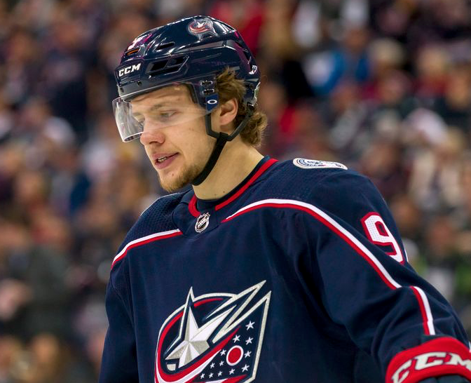 Artemi Panarin est tellement en CR..de ne pas avoir été échangé...