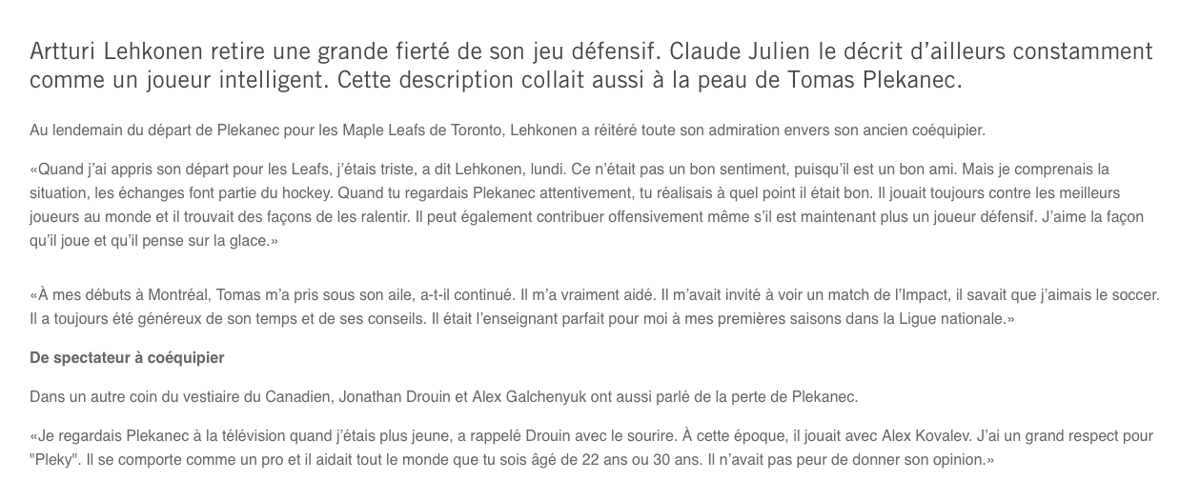 Artturi Lehkonen n'avait déjà pas beaucoup d'amis...