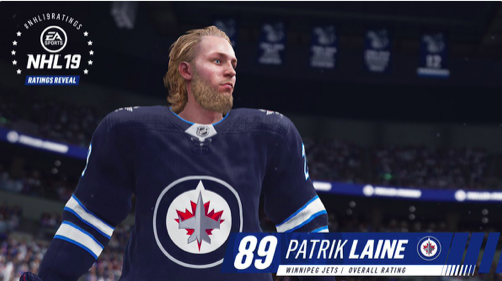 Au tour de Patrik Laine de s'énerver sur sa cote à NHL 19...