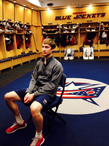 Au tour de Pierre Lebrun, d'envoyer Sergei Bobrovsky...