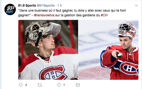 Au tour de Renaud Lavoie de vouloir échanger Carey Price..