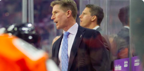 Au tour des Flyers de NIER le CONGÉDIEMENT de Dave Hakstol....