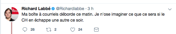 Au tour des médias francophones d'attendre une CASTASTROPHE pour Marc Bergevin...