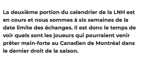 Au tour du 98,5 Sports d'envoyer Gustav Nyquist à Montréal....