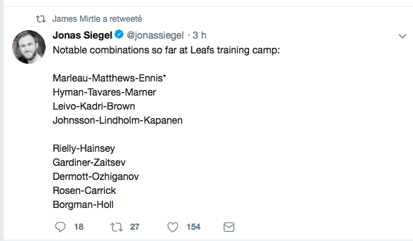 Auston Matthews doit être TANNÉ..