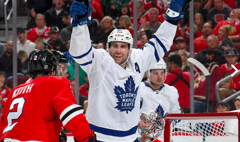 Auston Matthews en TA...après le HAT TRICK de John Tavares..