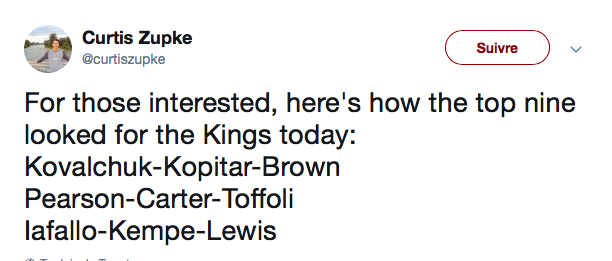 AVIS AUX POOLERS!!! Le TOP 9 des Kings est FIGÉ..