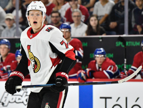AYOYE...Kotkaniemi, s'est fait humilier par Brady Tkachuk...
