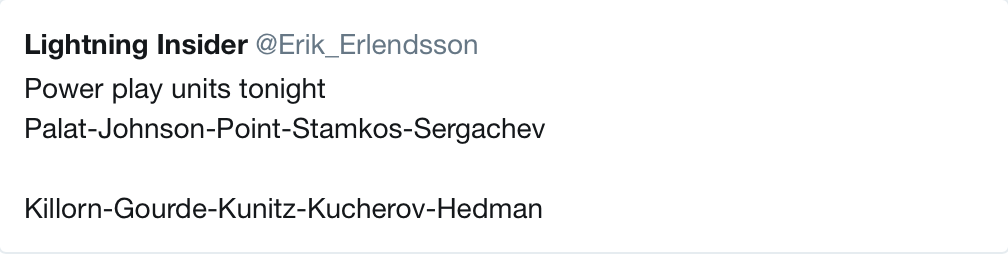 AYOYE...Le Lightning veut Sergachev dans son line-up...