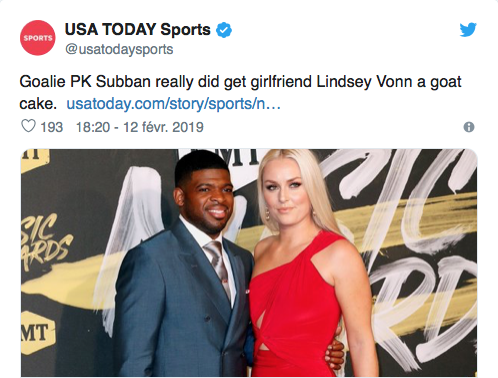 AYOYE...Mais quel FAIL du USA TODAY SPORTS...