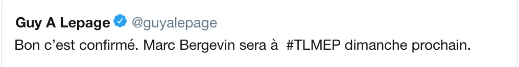 AYOYE...Marc Bergevin a changé d'idée !!!