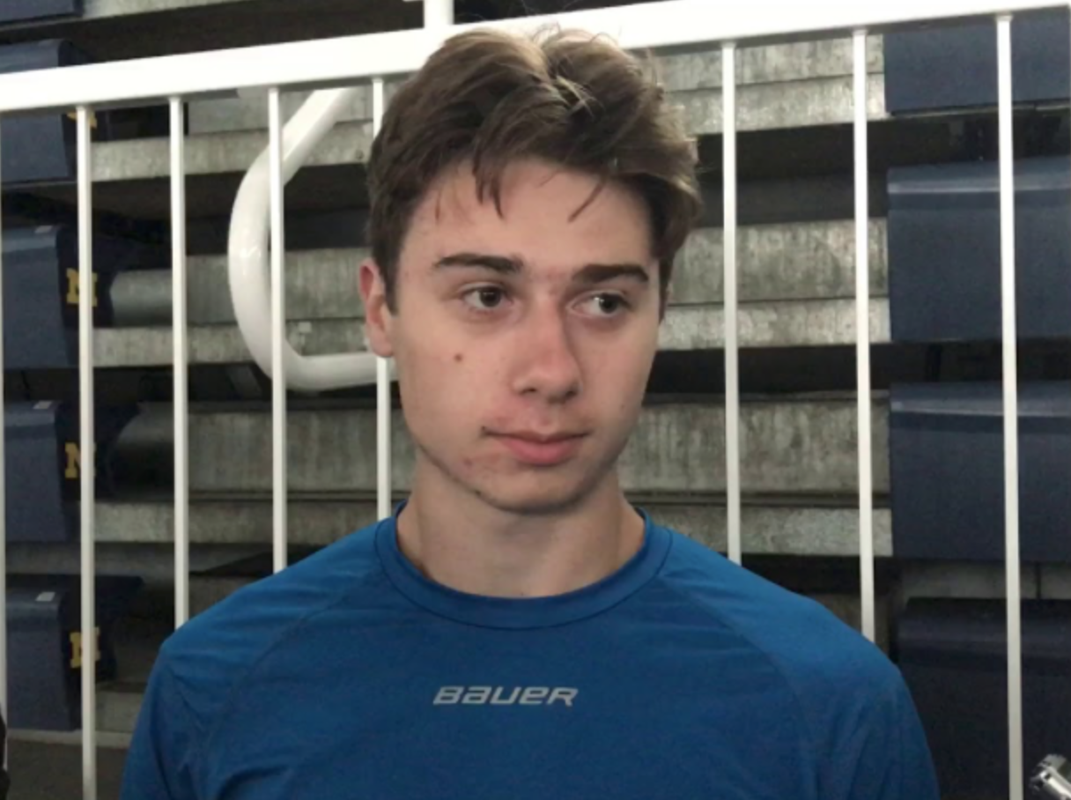 AYOYE...Quinn Hughes lance un message à Trevor Timmins...