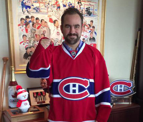 AYOYE...Rejean Tremblay qui traite Geoff Molson...