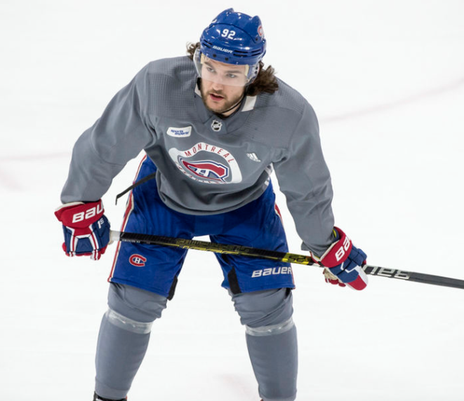 BEAU CAVE...Il compare Drouin, avec une recrue de 20 ans...
