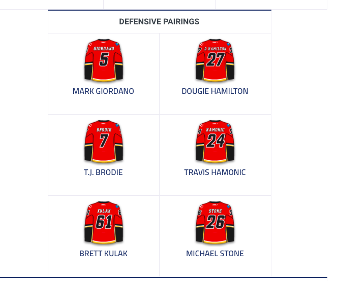 Bergevin veut la 3e ligne des Flames!!!!
