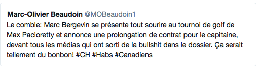 BERGY, PATCH et la JOKE du jour...