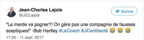 Bob Hartley fait CACA sur David Schlemko...son ancien joueur...