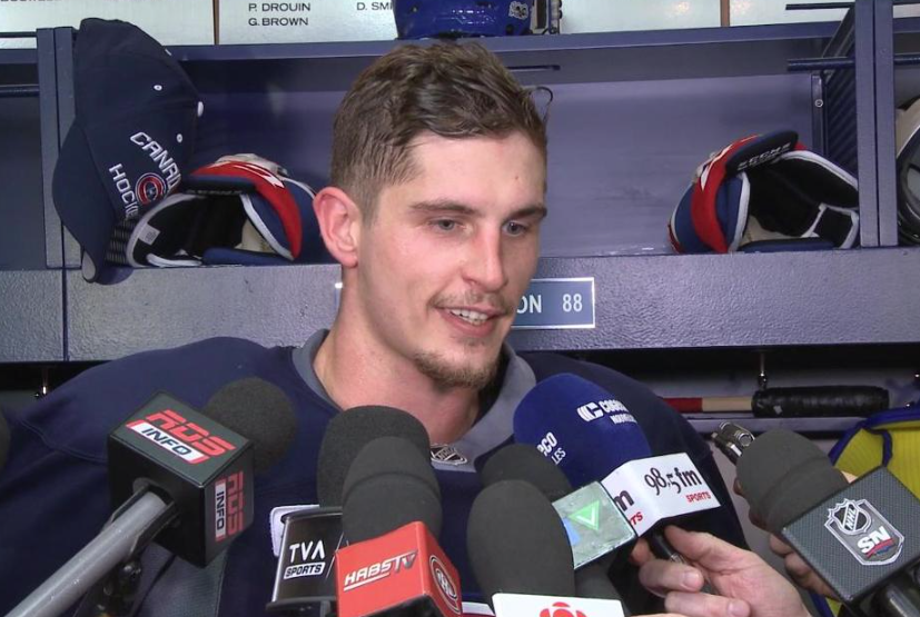  Brandon Davidson déjà à Vegas? Prions pour Emelin....