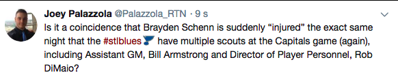 Brayden Schenn à Washington?