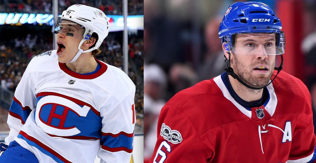 Brendan Gallagher a déjà pris de l'avance sur Shea Weber...