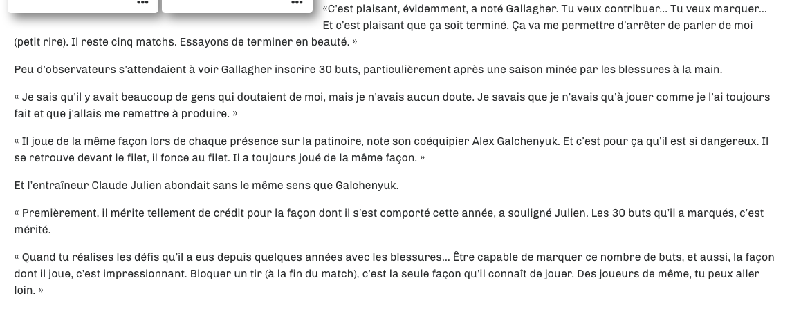 Brendan Gallagher aurait rapporté un choix de première ronde, un espoir et un autre élément à la date limite des transactions...