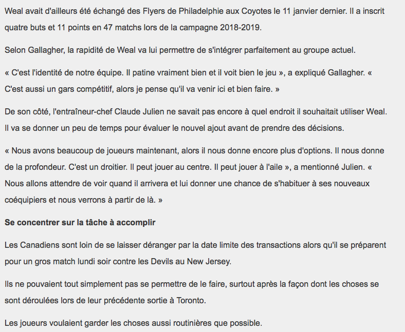 Brendan Gallagher nous a fait PLEURER de RIRE...