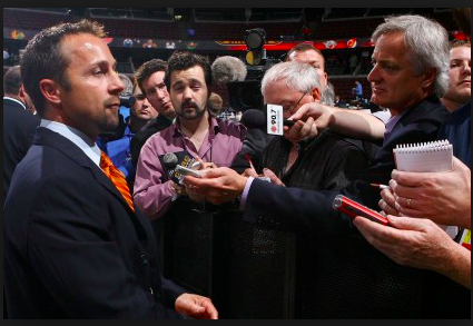 Brian Burke ne nomme jamais Trevor Timmins..