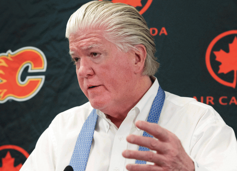Brian Burke RENOMME QUÉBEC pour ses FLAMES!!!!!!!