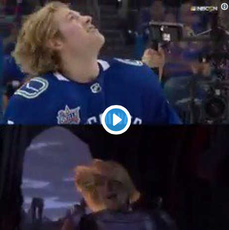 Brock Boeser le DESSIN ANIMÉ....