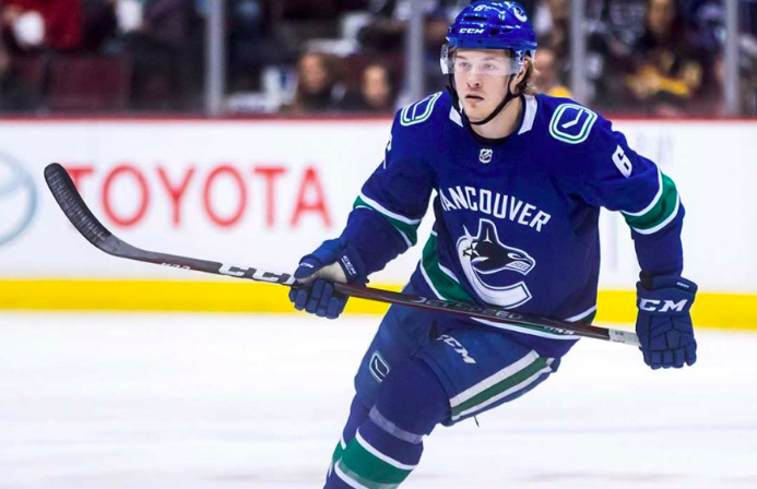 Brock Boeser ne parlait pas d'un contrat de 4 ans..