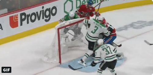 BUT typique à la Brendan Gallagher !!!