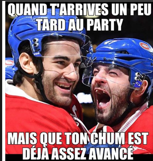 Ça dépend combien de SHOTS de VODKA il ingurgite par soir...