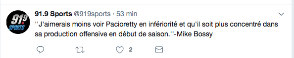 Ça dépend combien de SHOTS de VODKA il ingurgite par soir...