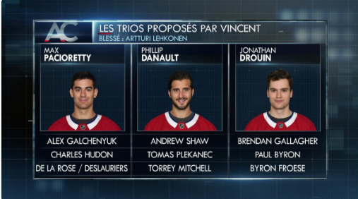 Ça n'a plus de SENS...Jonathan Drouin...est un AILIER...
