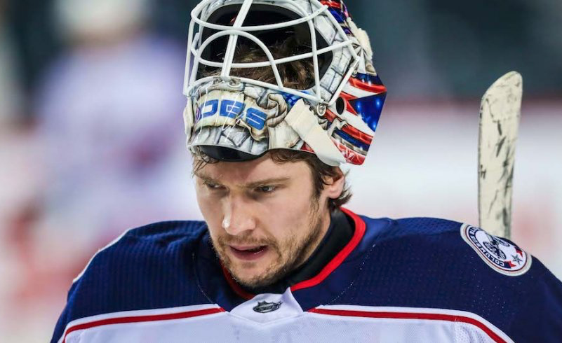 Ça sent la fin pour Bobrovsky à Columbus...