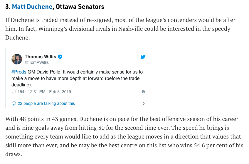 Ça va PÉTER à Winnipeg..