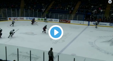 Cale Fleury est en FEU...