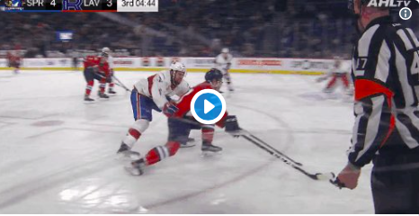 Cale Fleury se la joue ALEXEI EMELIN!!!!!