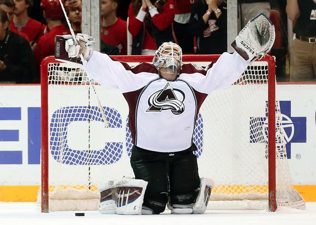 Calvin Pickard à Vegas BABY!!!!!!