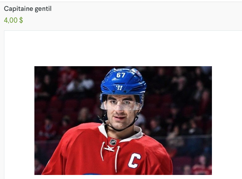  CAPITAINE GENTIL..endu pour 4 PIASSES sur KIJIJI...
