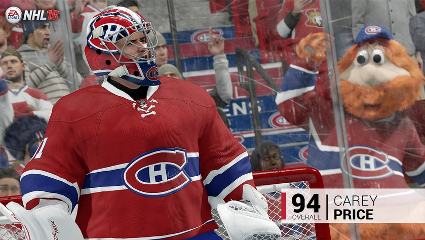 Carey Price a baissé d'OVERALL...