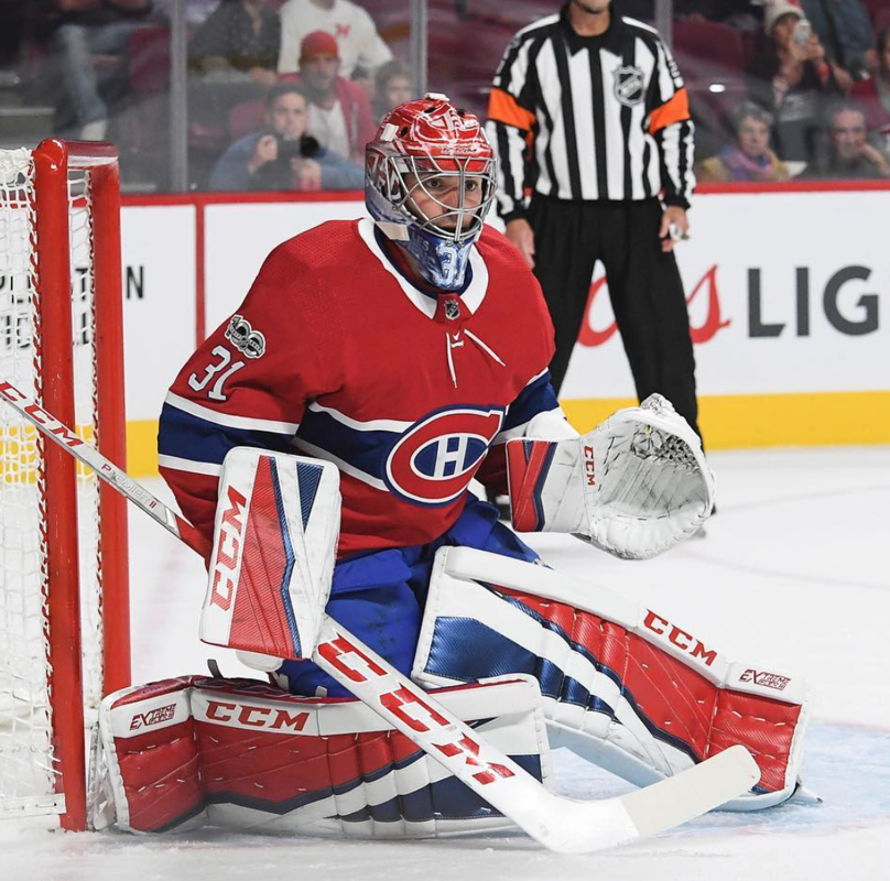 Carey Price a des belles nouvelles jambières mais...