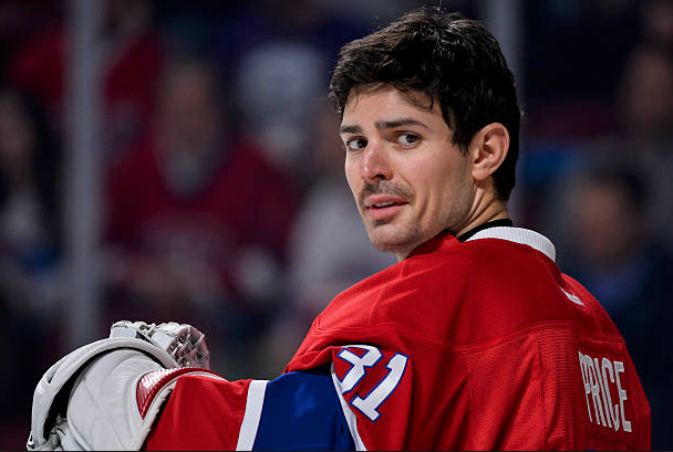 Carey Price a lu HOCKEY 30...