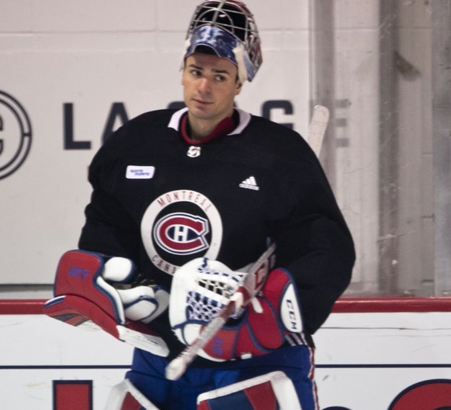Carey Price a patiné aujourd'hui à Brossard...