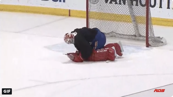 Carey Price blessé à l'entraînement ?