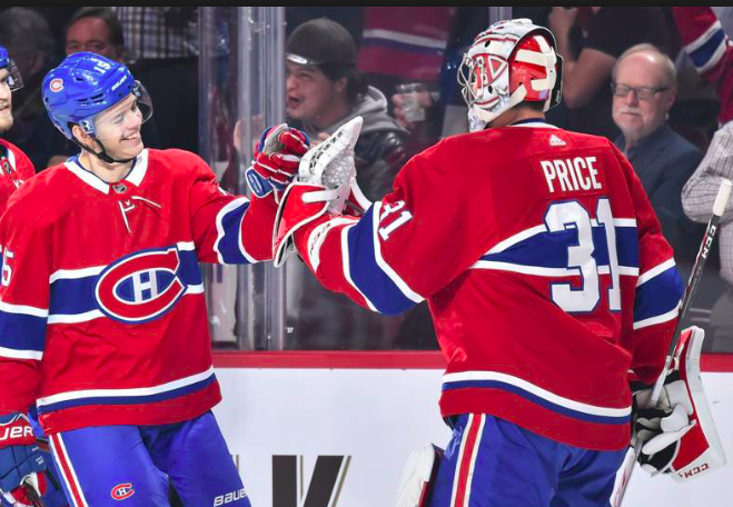 Carey Price BLESSÉ...Parce que Jesperi Kotkaniemi l'a JINXÉ!!!!!!