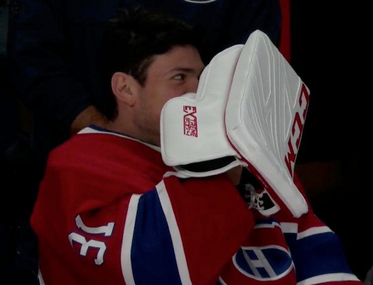 Carey Price ENCORE absent de l'entraînement...